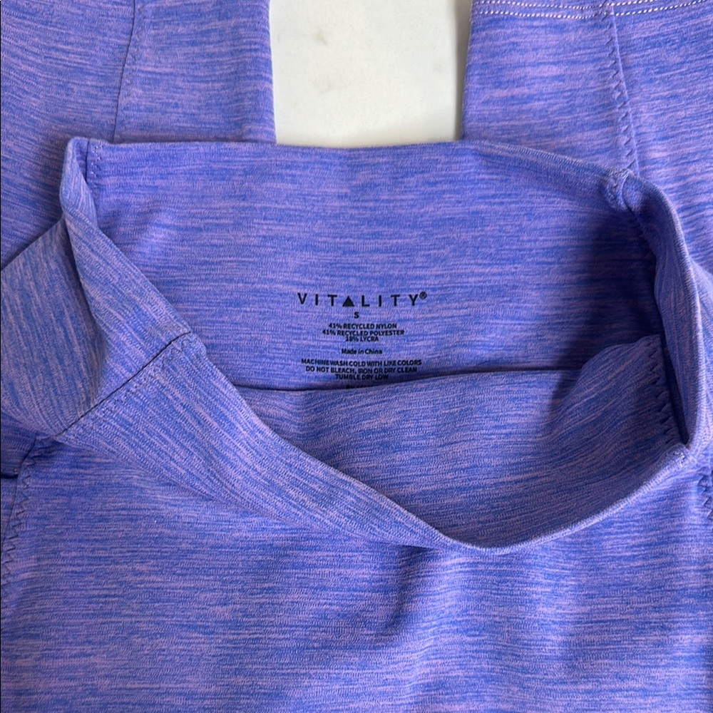 Vitality Purple Athletic Top